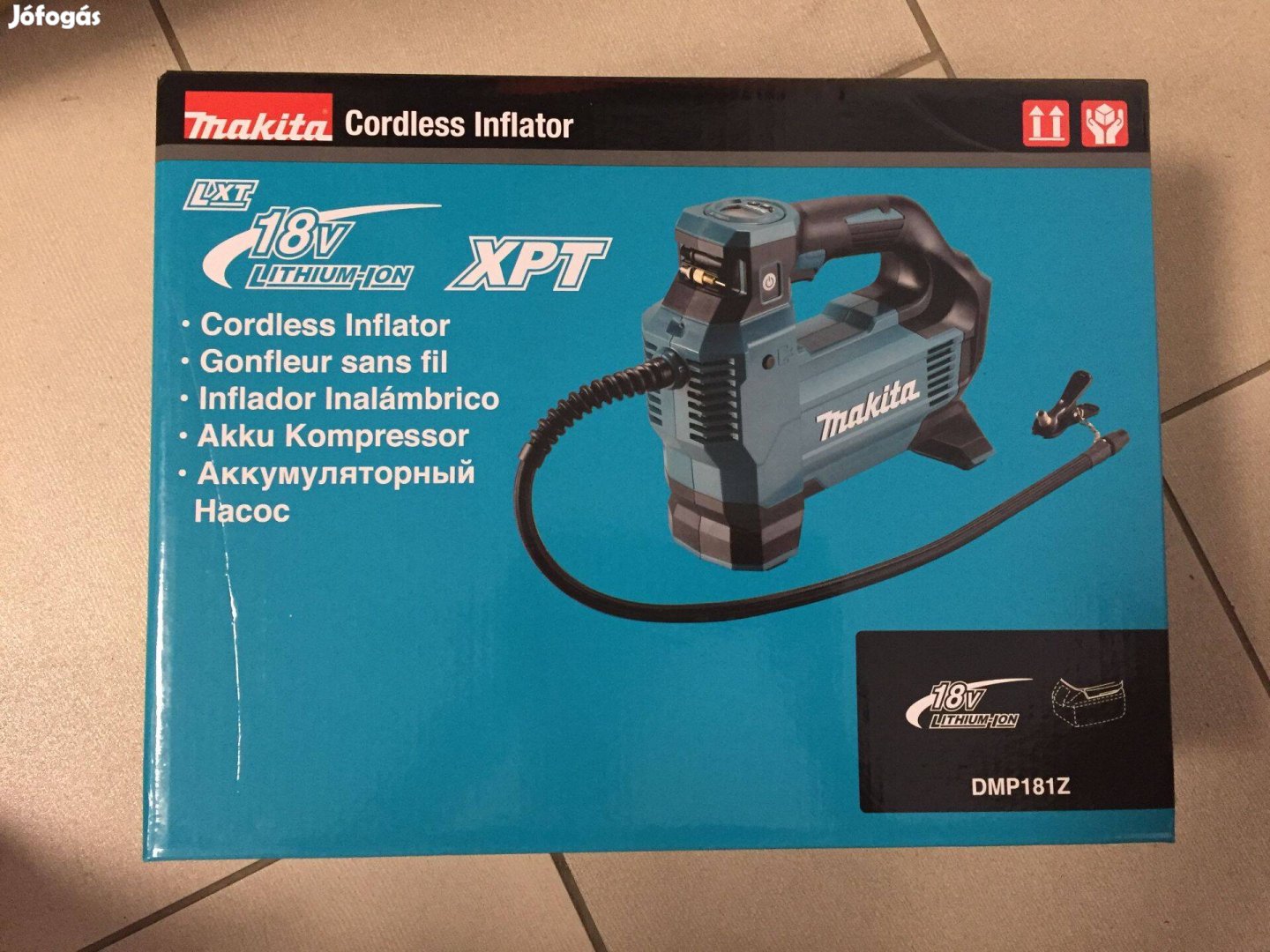 Makita DMP181Z Akkus pumpa 18V Lxt (Akku-töltő nélkül)