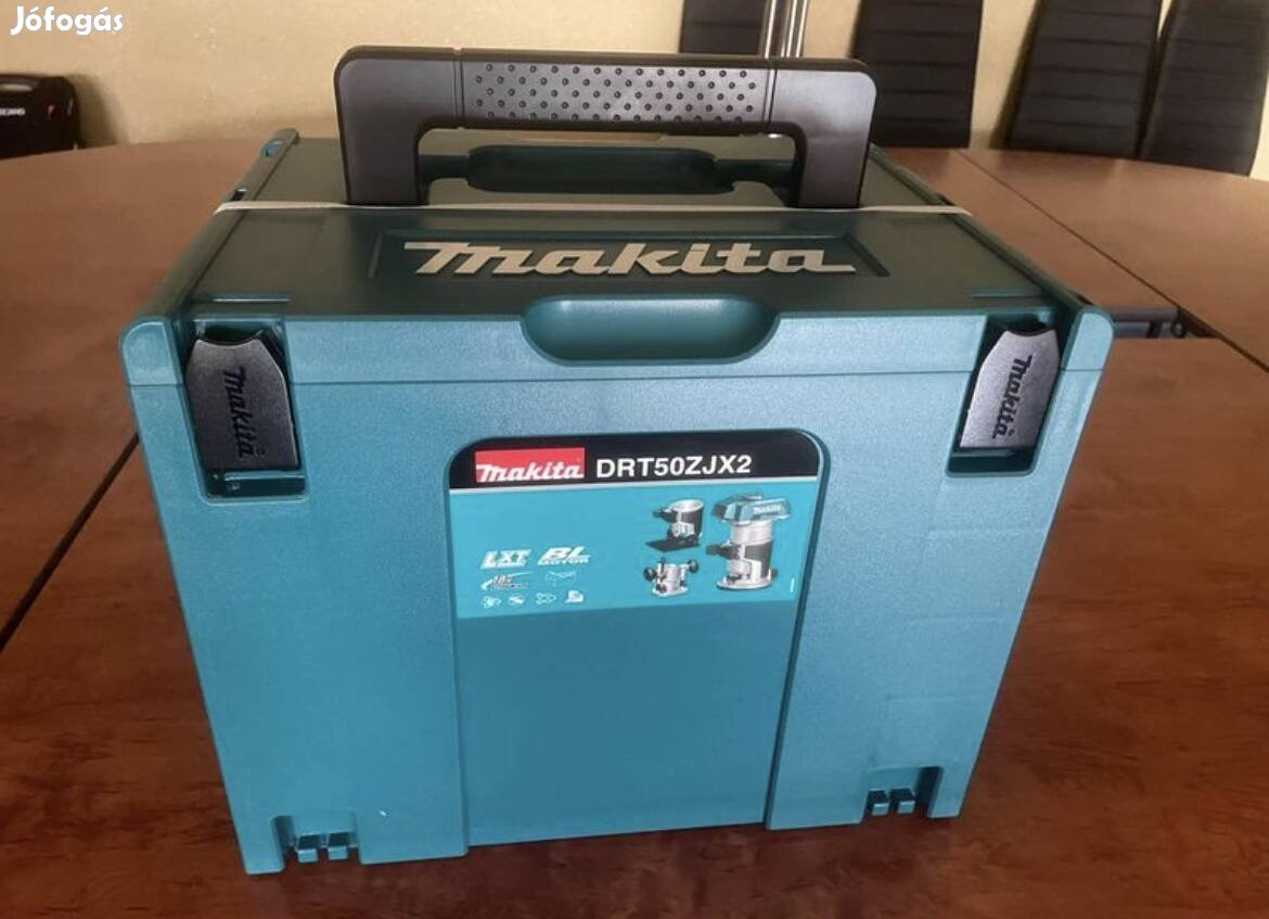 Makita DRT50Zjx2 kombinált marógép géptest Makpac kofferben