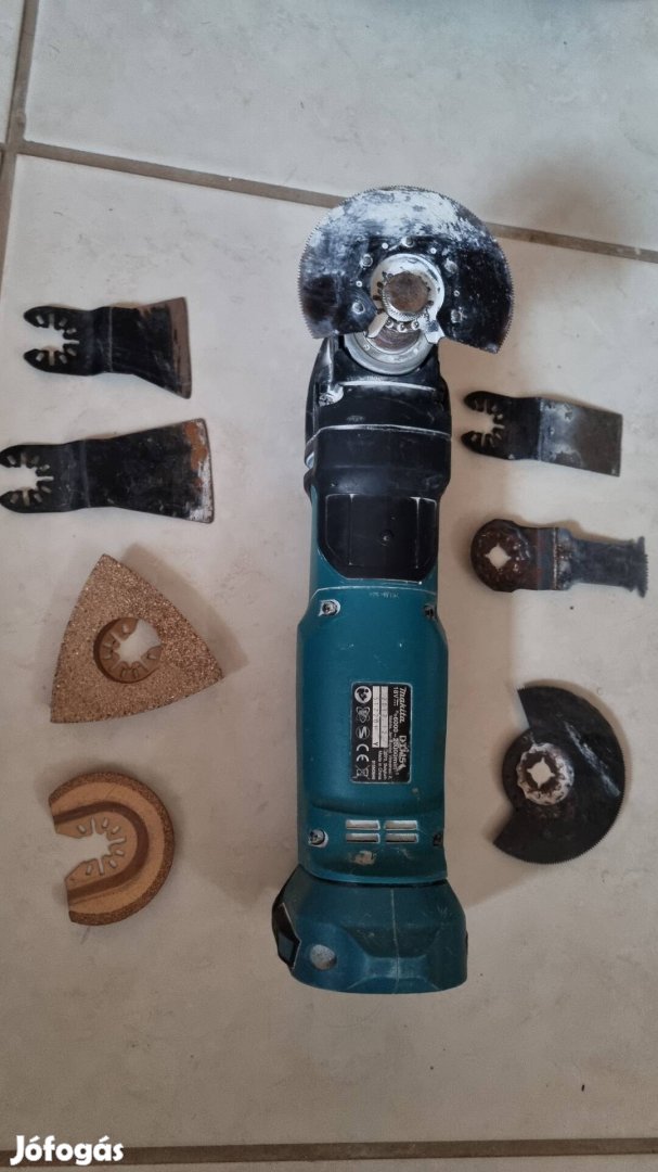 Makita DTM51 akkus multifunkciós géptest multivágó multi tool
