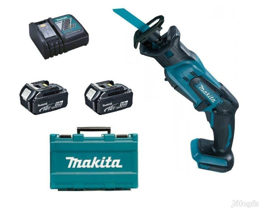 Makita Djr183RTE Kompakt akkus orrfűrész (18V/2x5.0Ah)