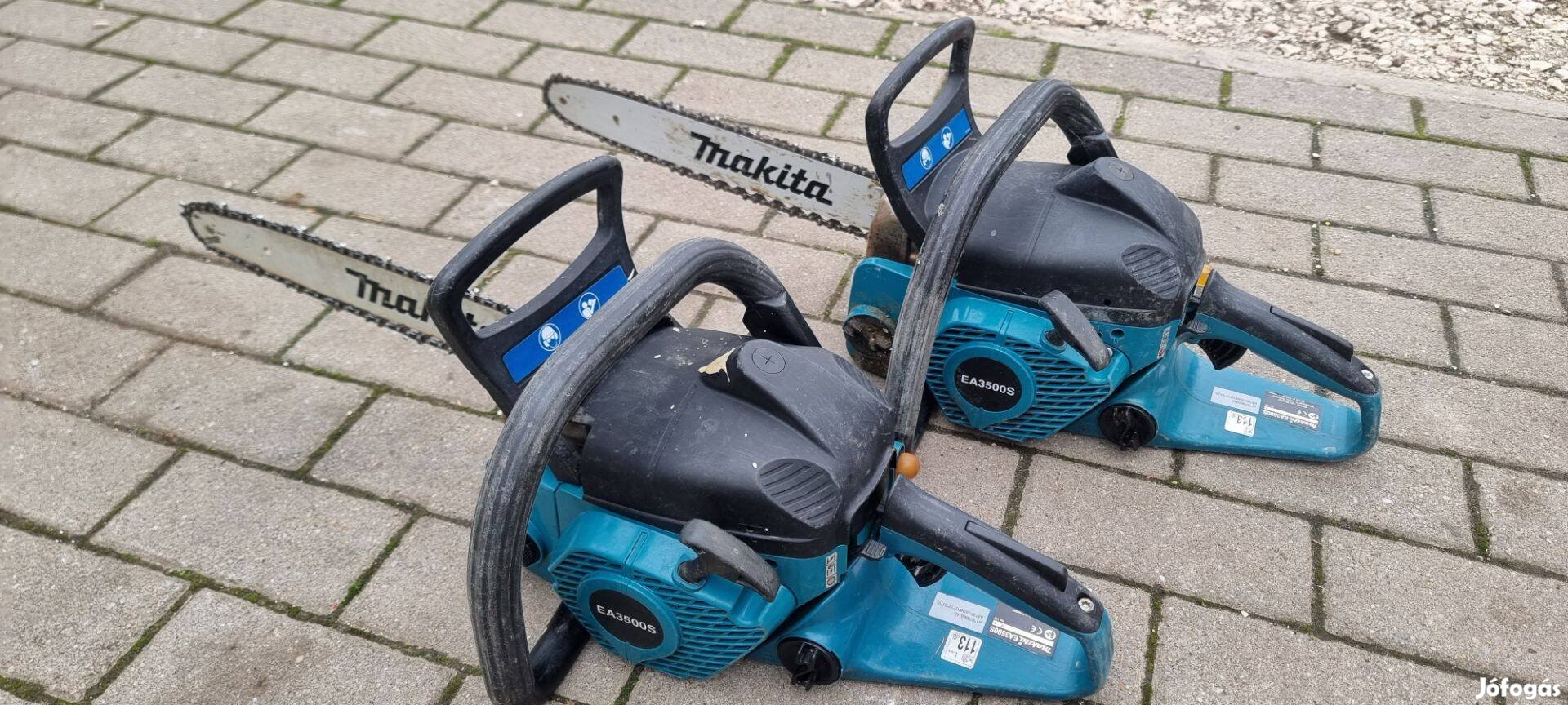 Makita EA3500S 2.3Le 40cm benzines láncfűrész motorfűrész 2db