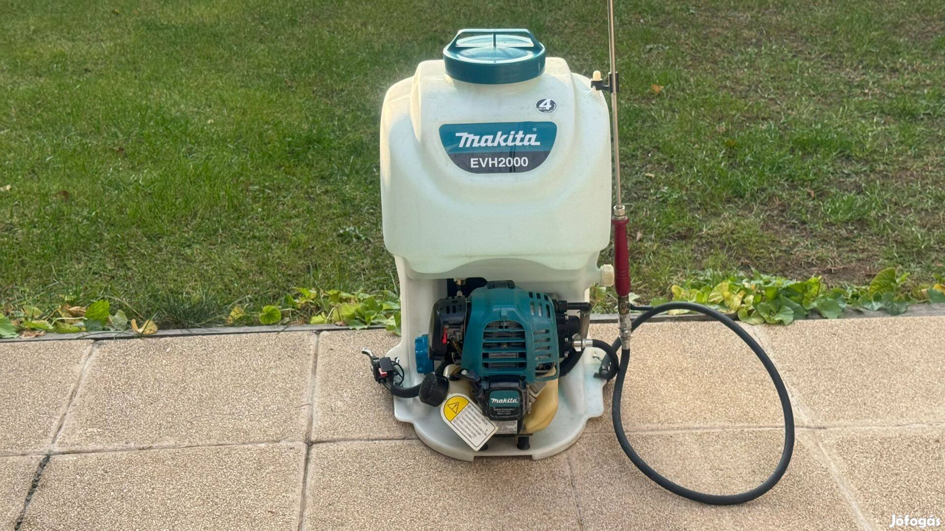 Makita Evh2000 benzinmotoros profi permetezőgép eladó