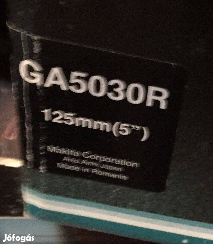 Makita GA 5030 R 125 mm-es sarokcsiszoló, új eladó