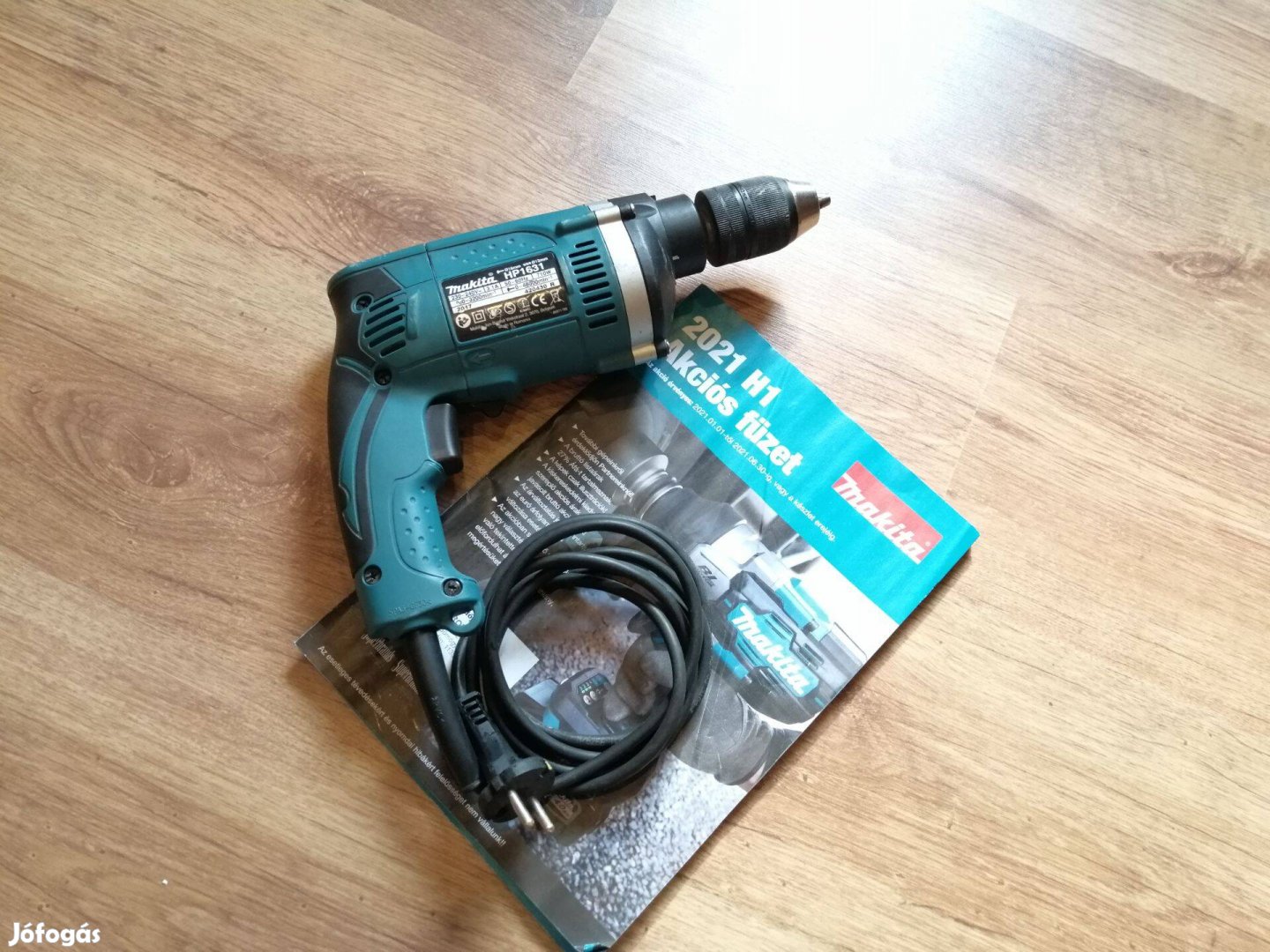 Makita HP1631K ütvefúró fúró csavarbehajtó 710 W