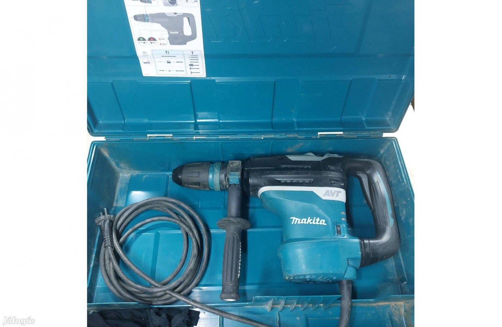 Makita HR4013C Fúró-Vésőkalapács SDS-Max 1100W Kofferban