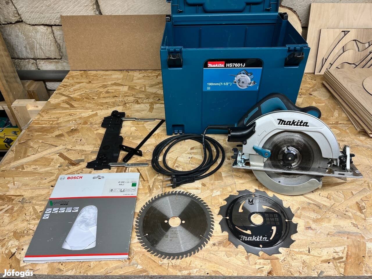 Makita HS7601J kézi körfűrész Makpac kofferben