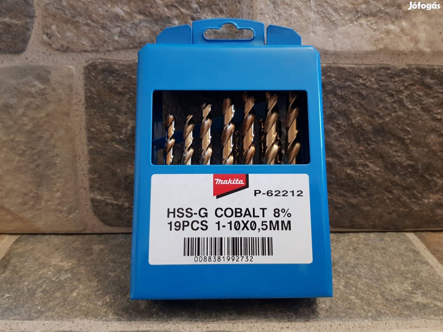 Makita HSS 8% Cobalt 19 részes fém fúrószár készlet P-62212