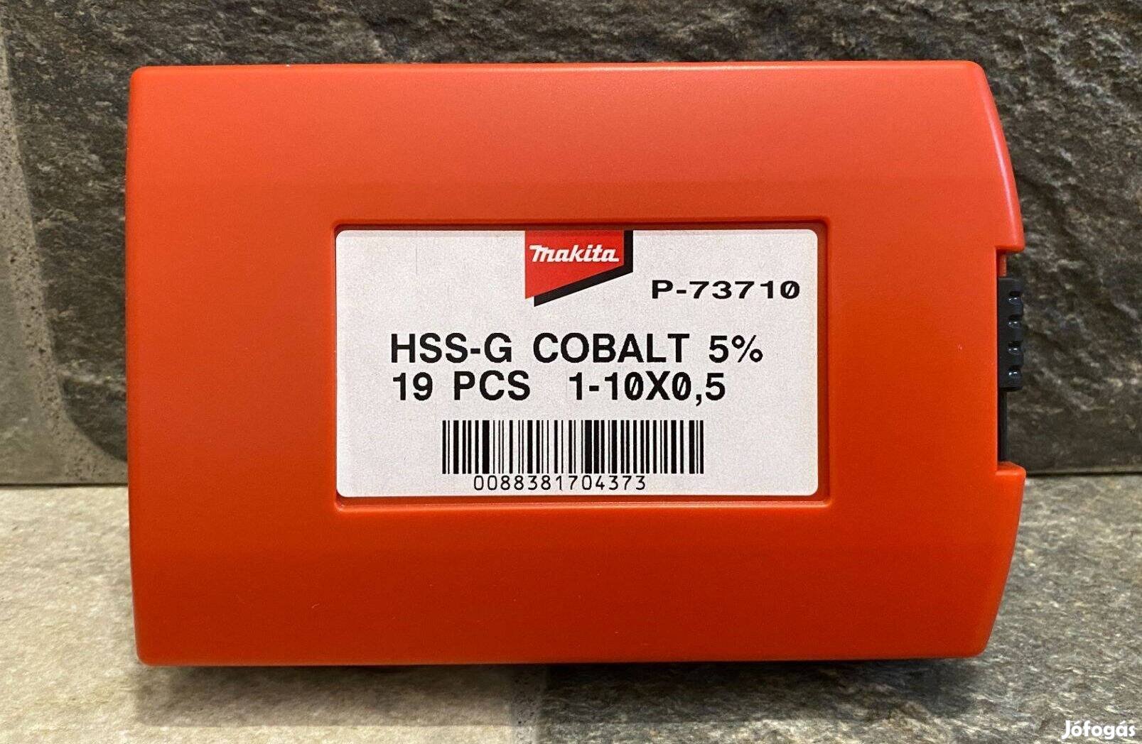 Makita HSS Co 5% Cobalt Fémfúró készlet 19 részes