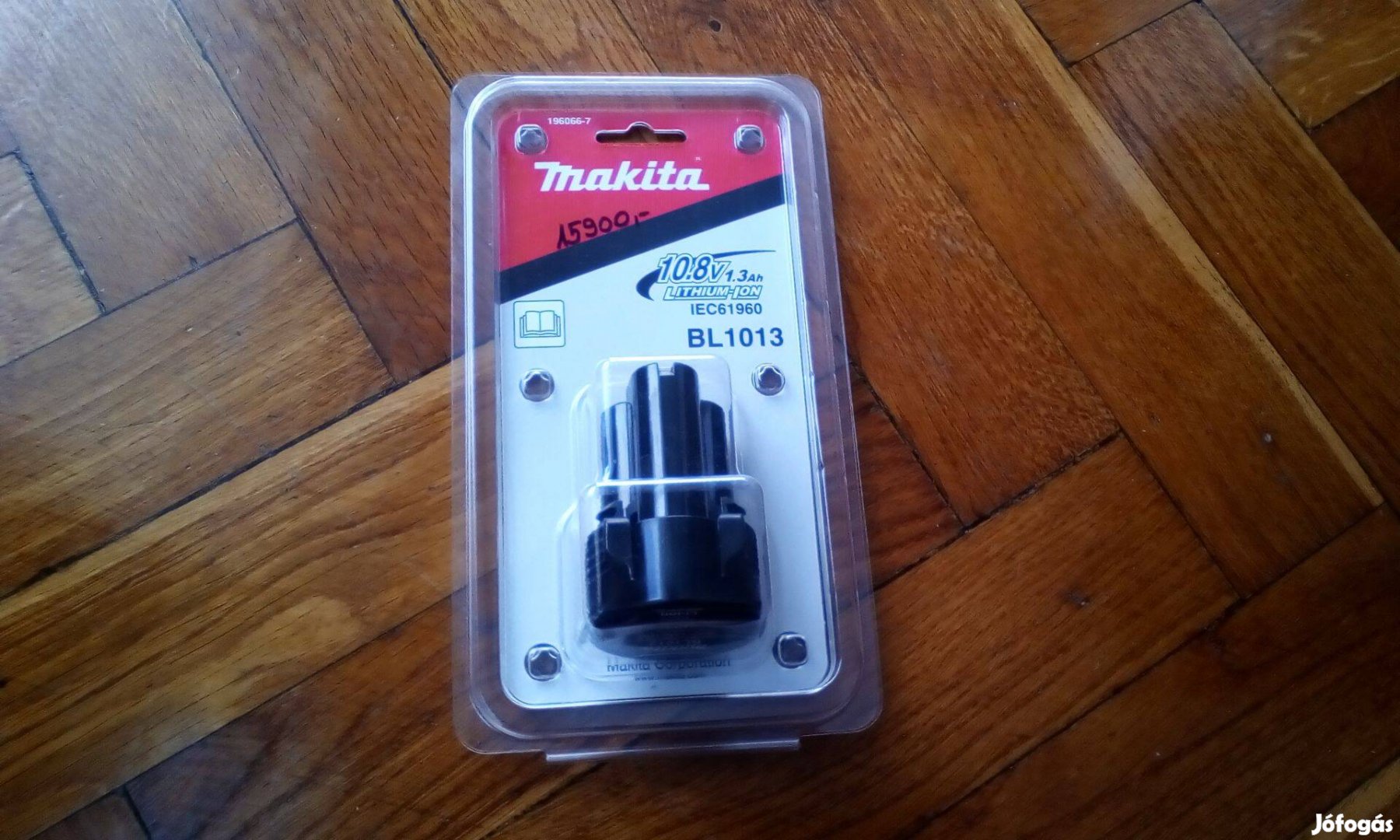 Makita Li-ion akkumulátor, új (10.8V,1.3Ah,BL1013)!