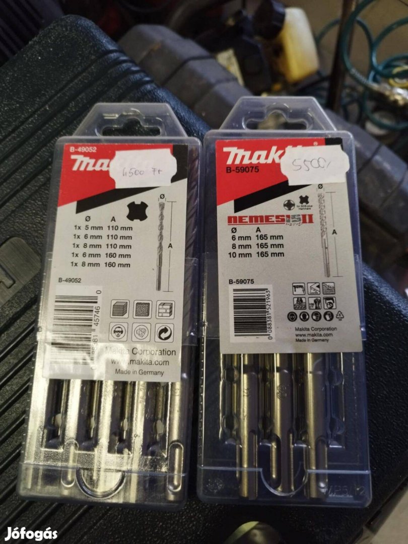 Makita Nemesis fúrókészlet sds-plus