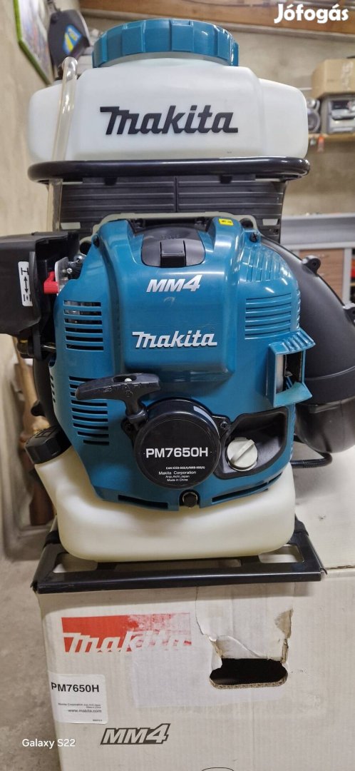 Makita PM7650H  benzines permetező.