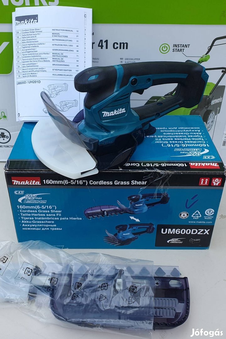 Makita UM600Dzx Akkumulátoros sövényvágó