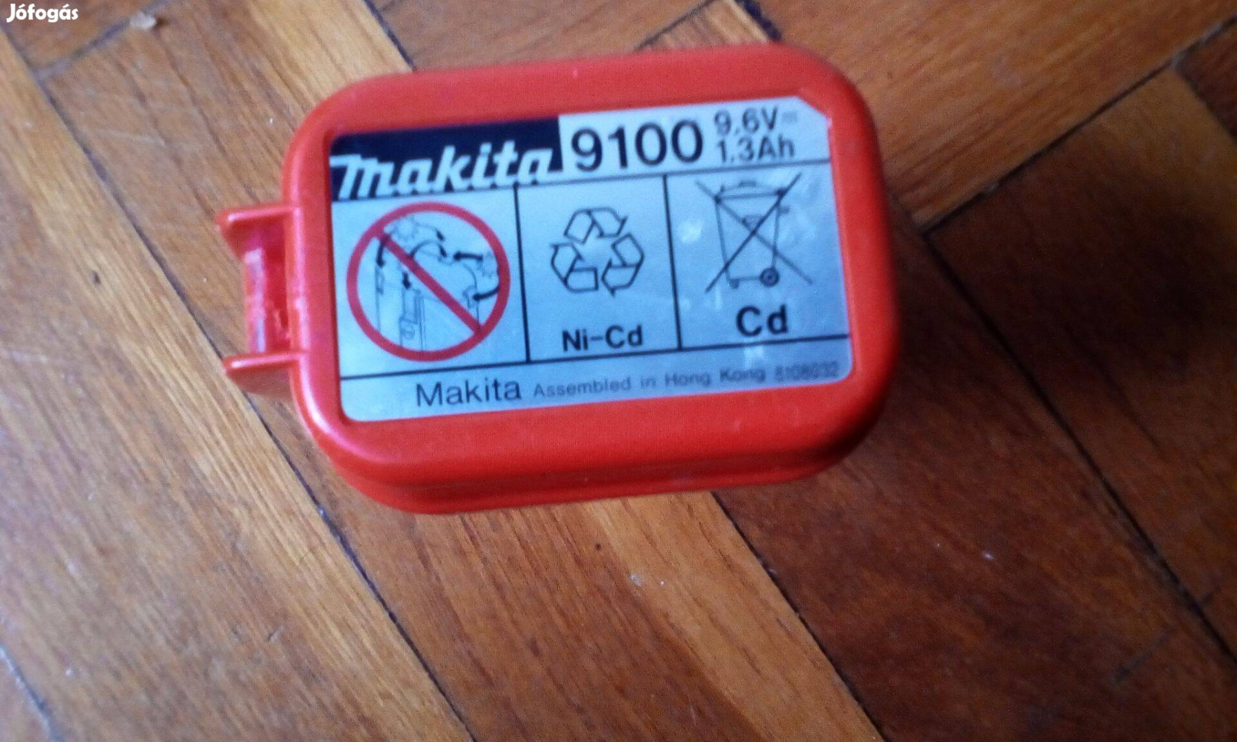 Makita akkumulátor (9,6V, 1,3Ah, Ni-Cd)!