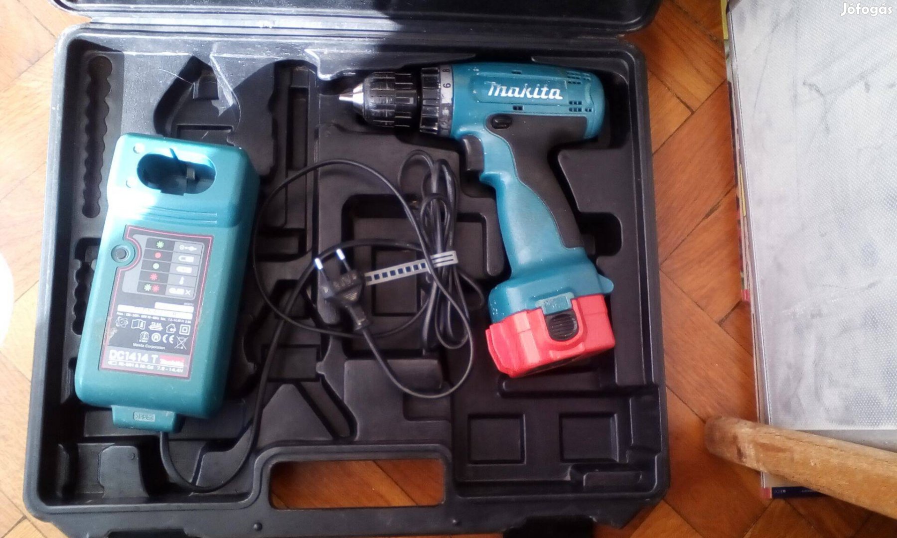 Makita akkumulátoros fúró, csavarozó (6270D,12V Ni-Cd, Japan)