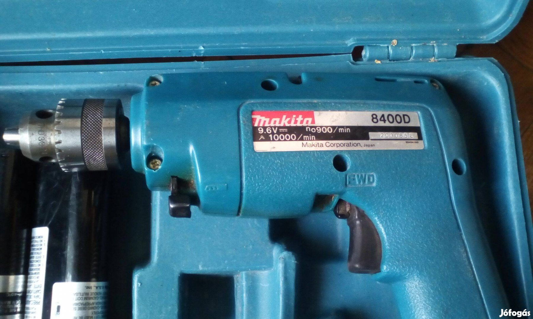 Makita akkumulátoros fúró, csavarozó (8400D,9,6V,Ni-Cd)!