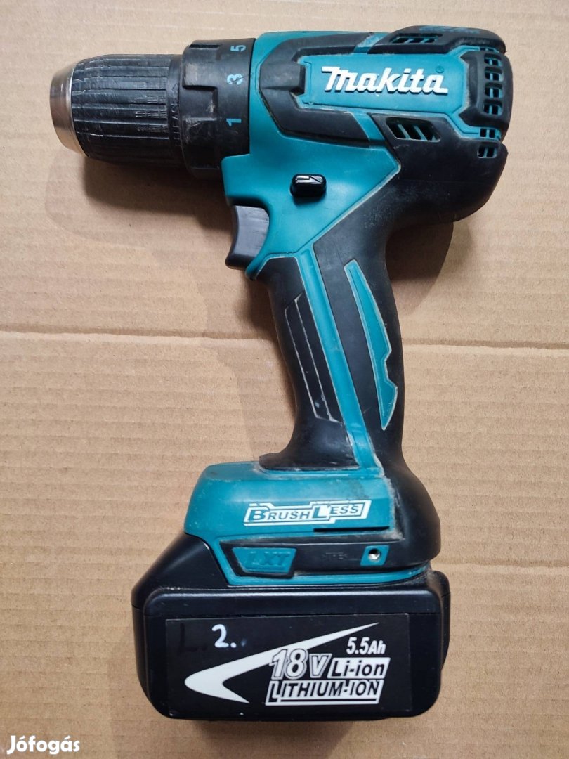 Makita csavarbehajtó BDF 459 BL motoros 