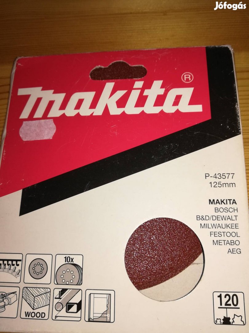 Makita csiszoló korong