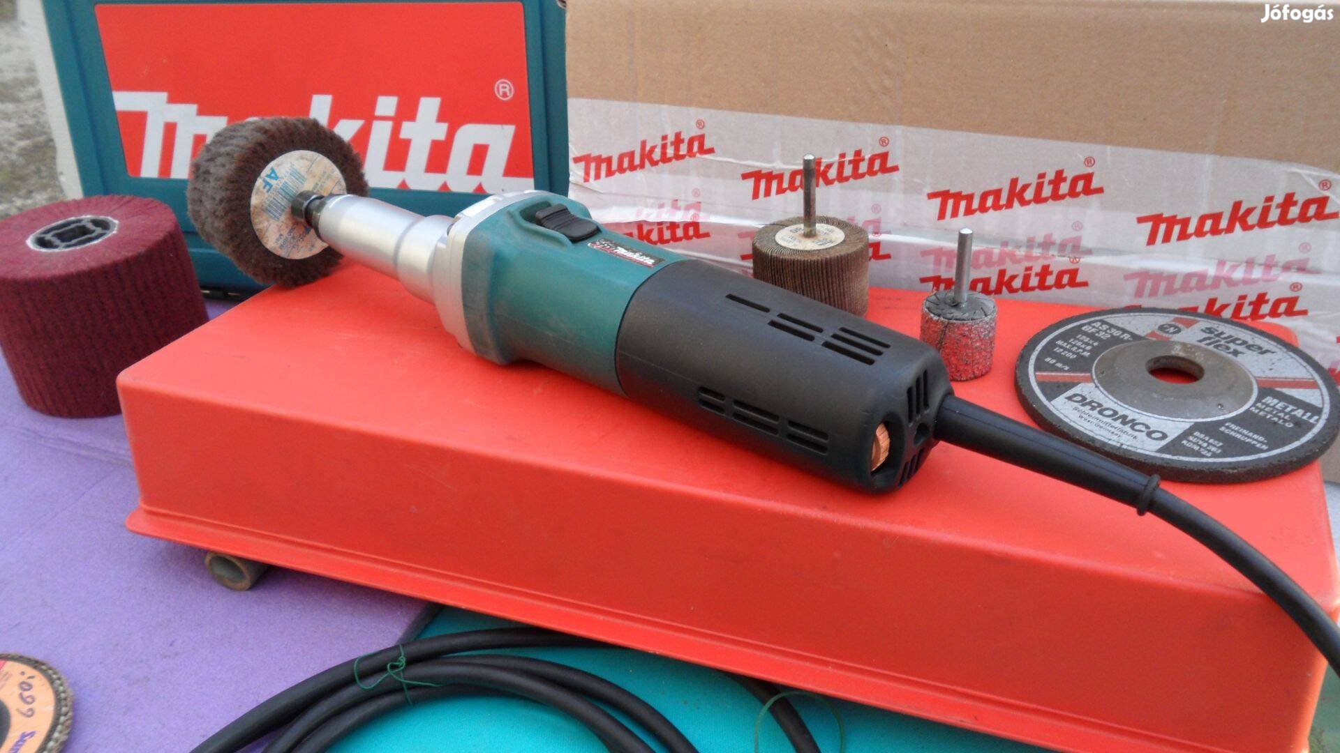 Makita egyenes csiszoló lyukköszörű polírozó 1 Bosch Hilti szár