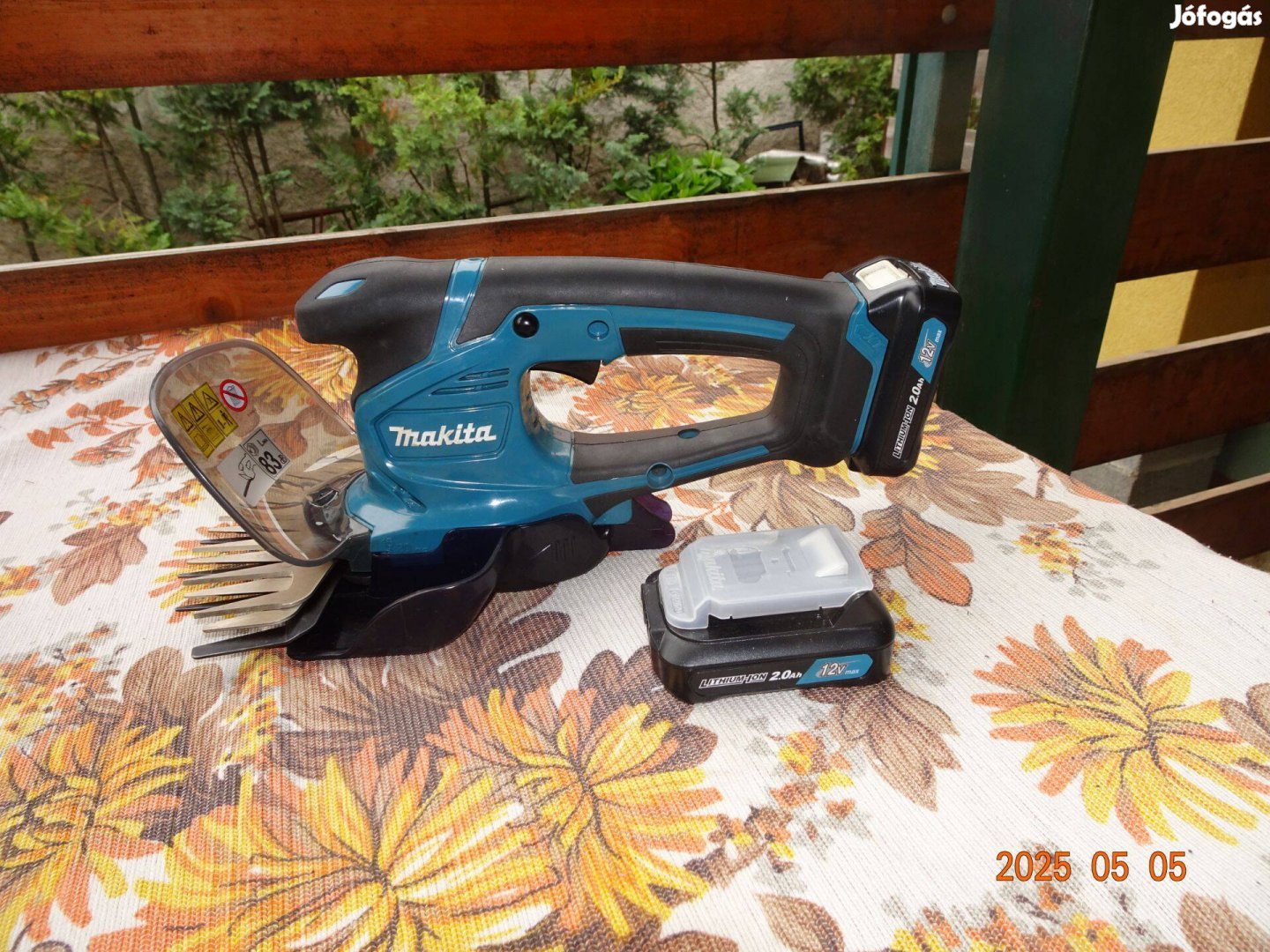 Makita fűnyíró olló akkuval 16cm széles
