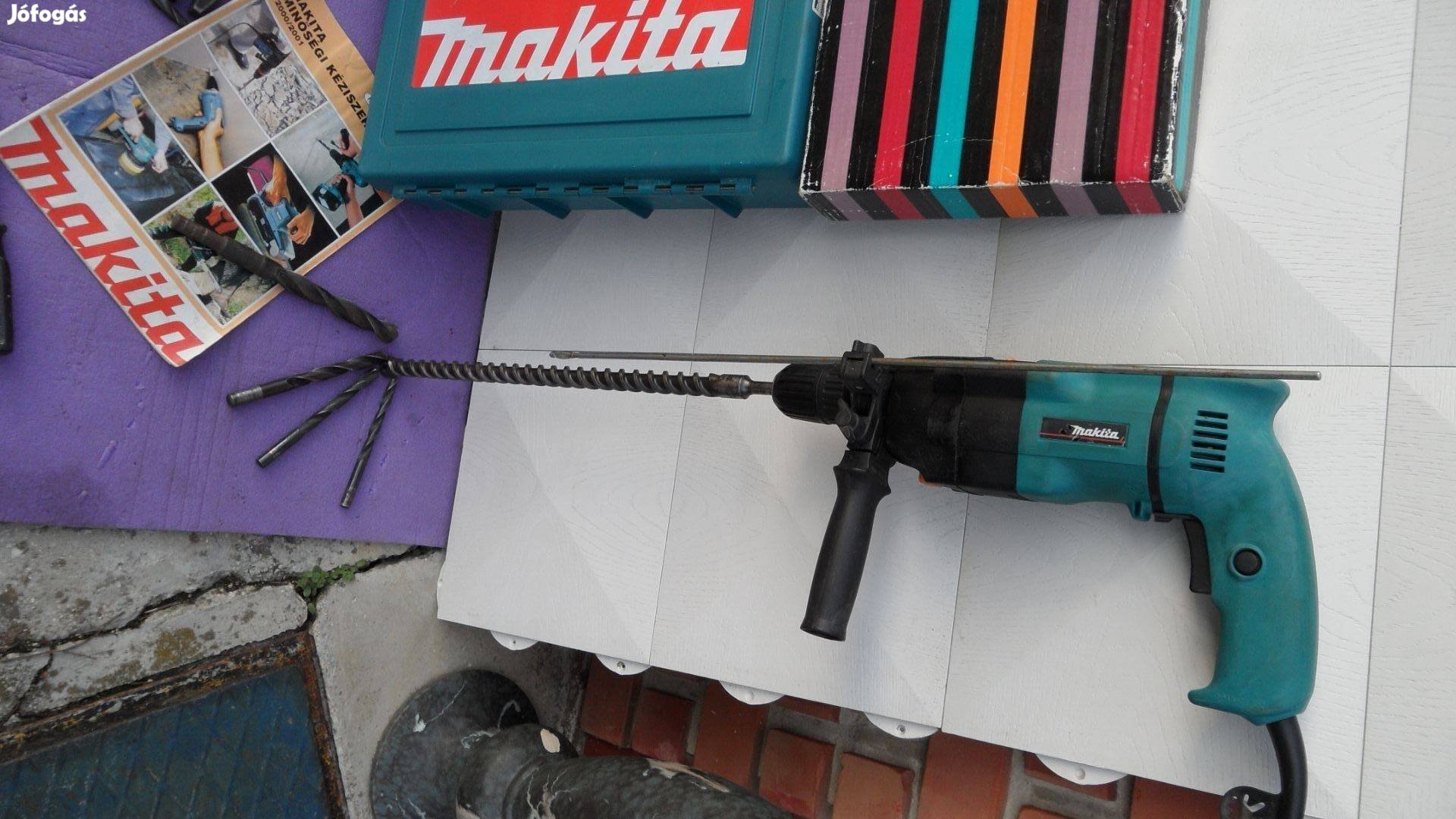 Makita fúró ütvefúró fúrógép / állvány 800 W I-II fokozat