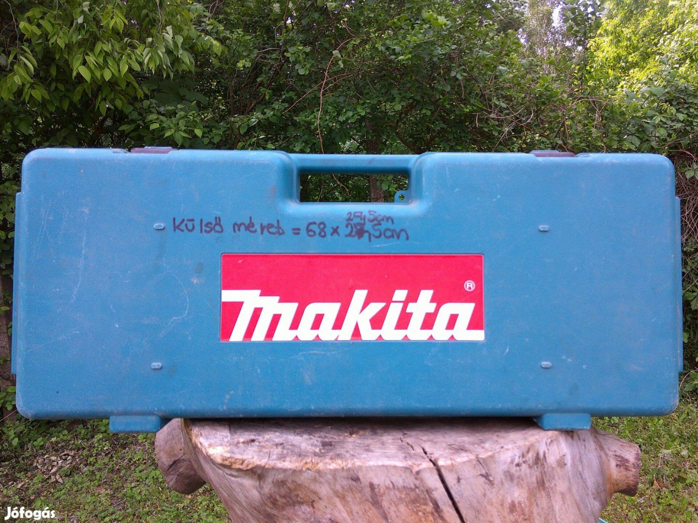 Makita,kardfűrésznek az ,üres-gyári szerszámgép bőrőndj Tapolcán eladó