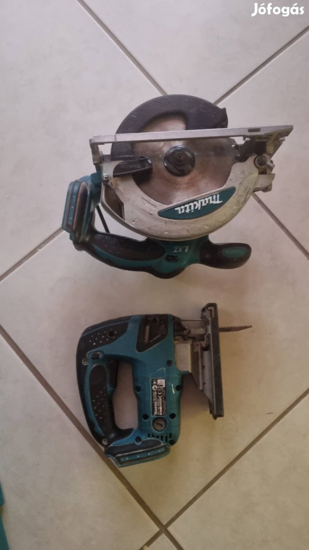 Makita körfűrész és dekopír fűrész