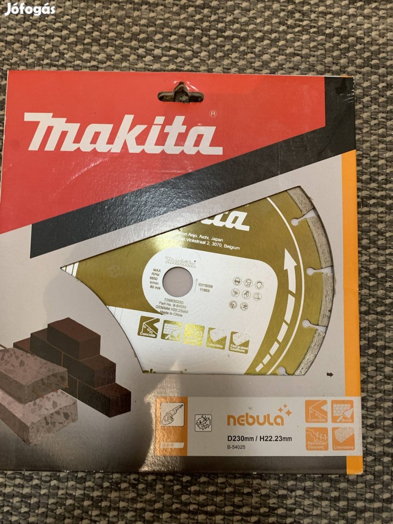 Makita nebula D230 kővágó korong