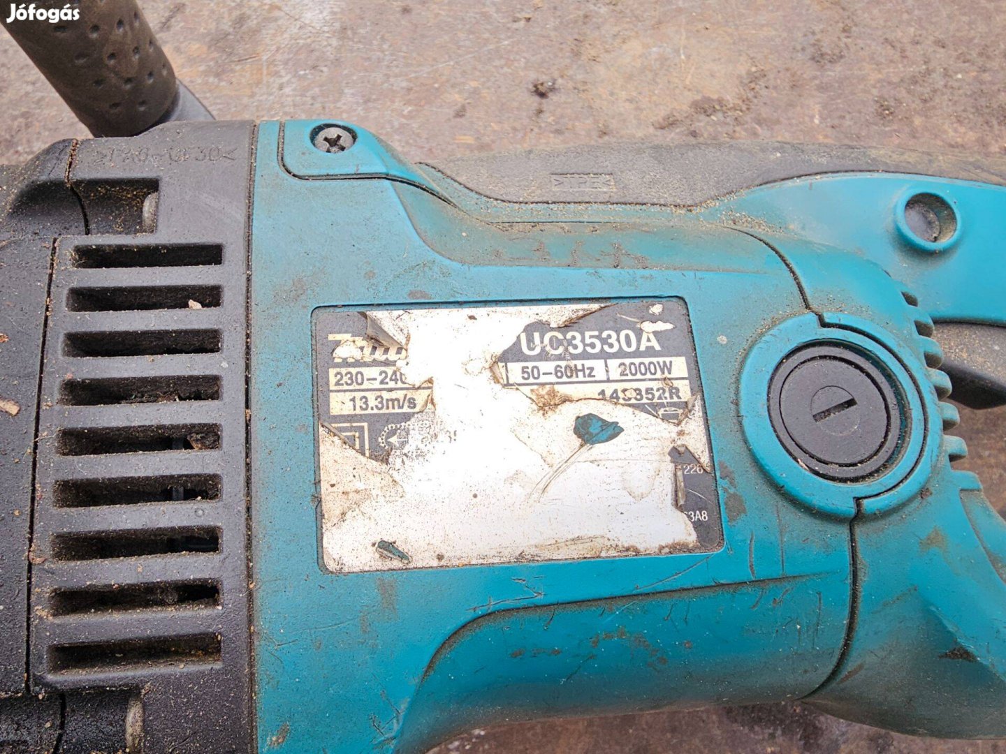 Makita uc3530a elektromos láncfürész hiányos hibás