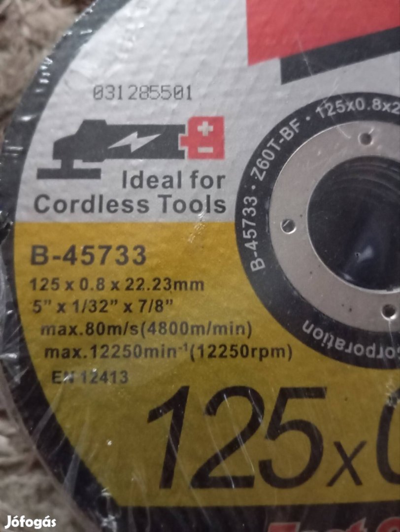 Makita vágó Korong 125x0.8