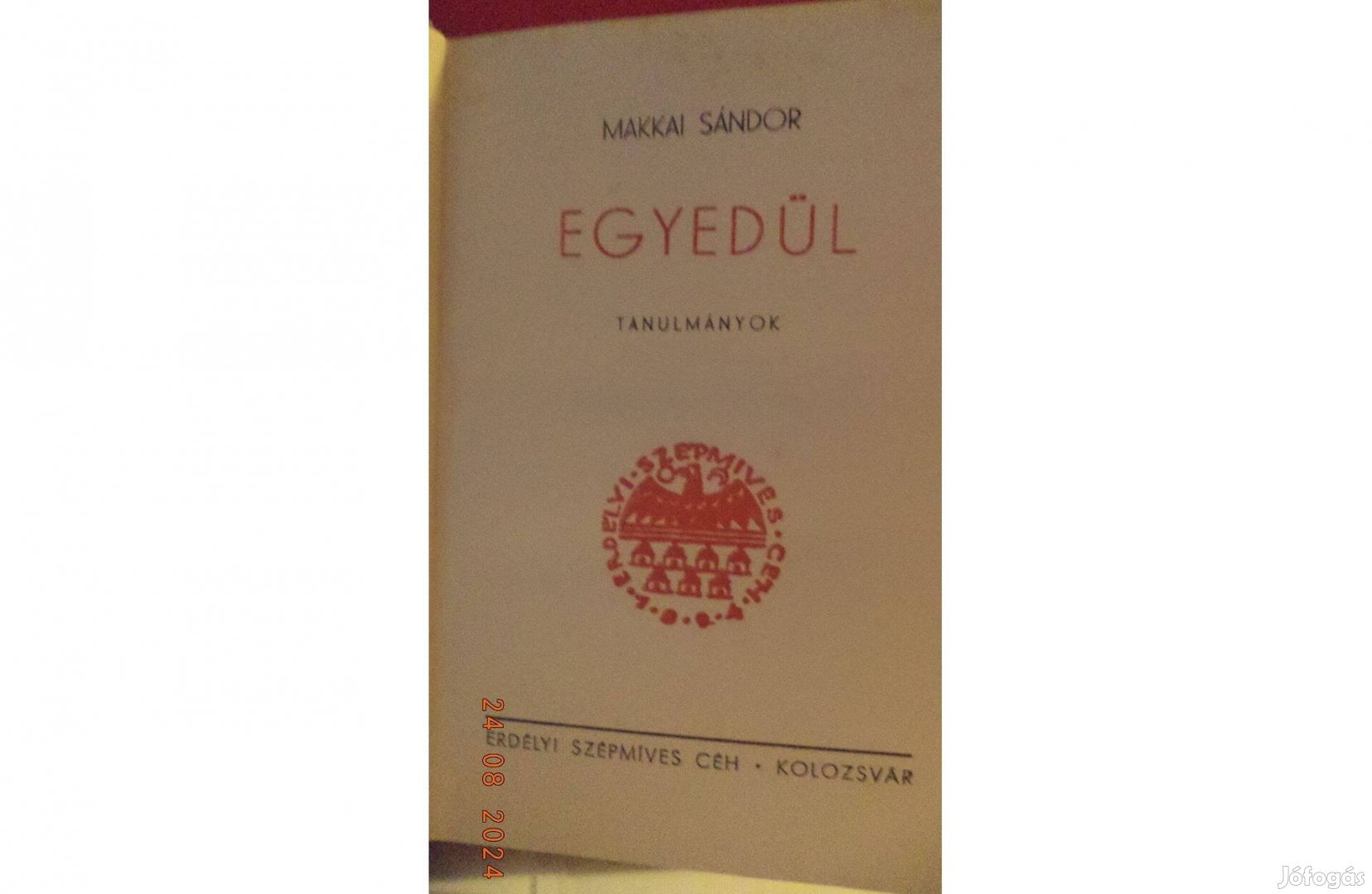 Makkai Sándor: Egyedül