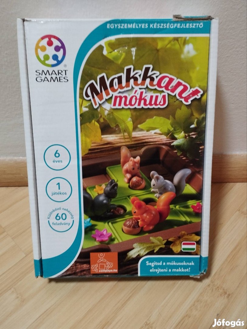 Makkant mókus Smart games készségfejlesztő játék 