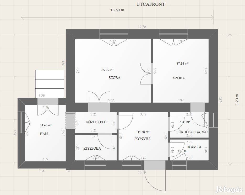 Makó, belvárosi ház eladó