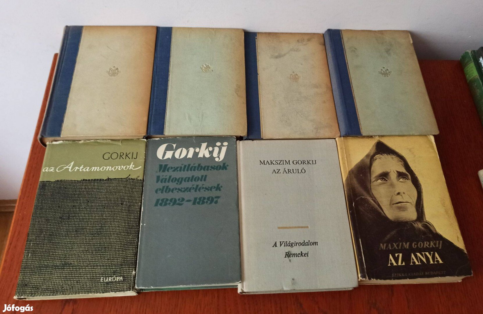 Makszim Gorkij könyvcsomag 6 db könyv