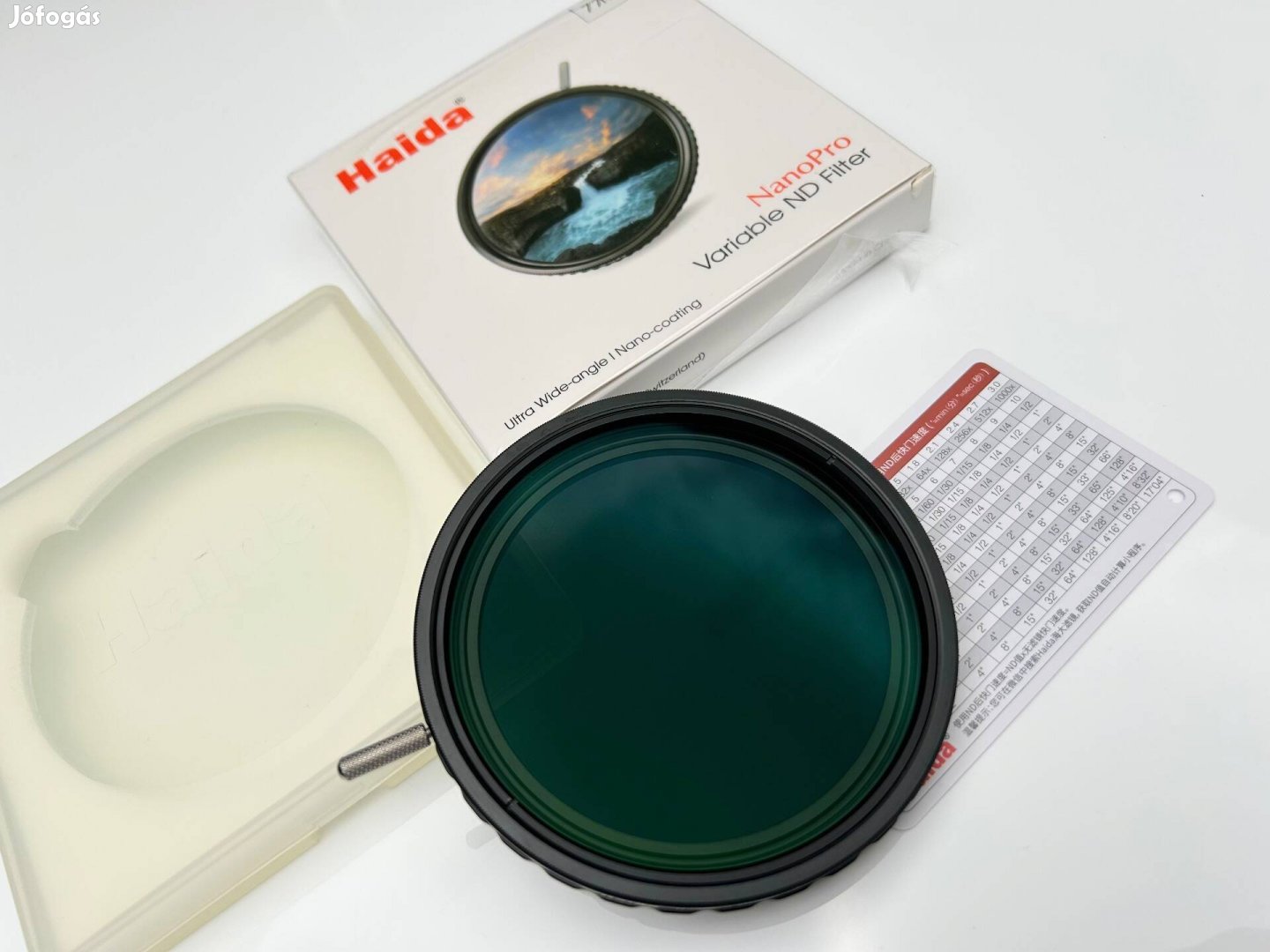 Makulátlan Haida Nanopro változtatható ND filter 77mm
