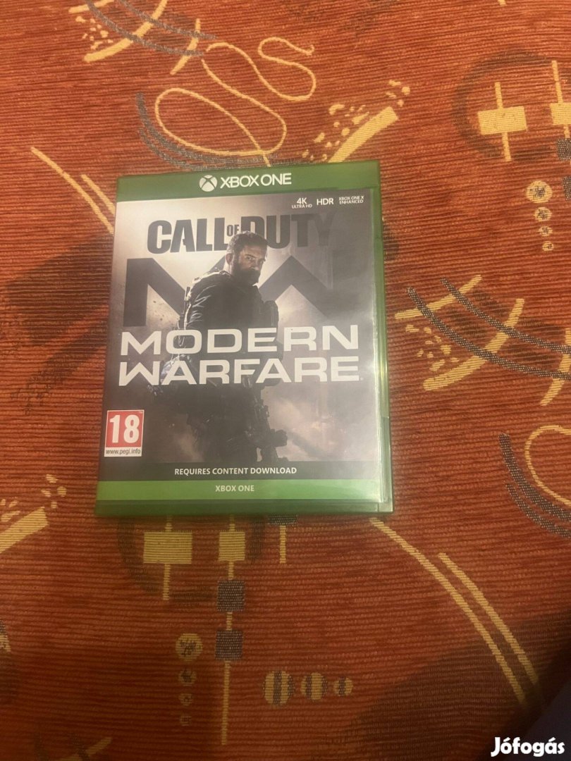 Makulátlan Xbox one Call of Duty Modern Warfare 2019 eladó