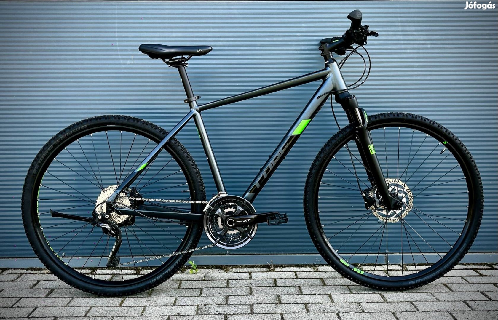 Makulátlan! Cube Cross Pro 28" / Rockshox, 3x10 XT, Trekking Kerékpár
