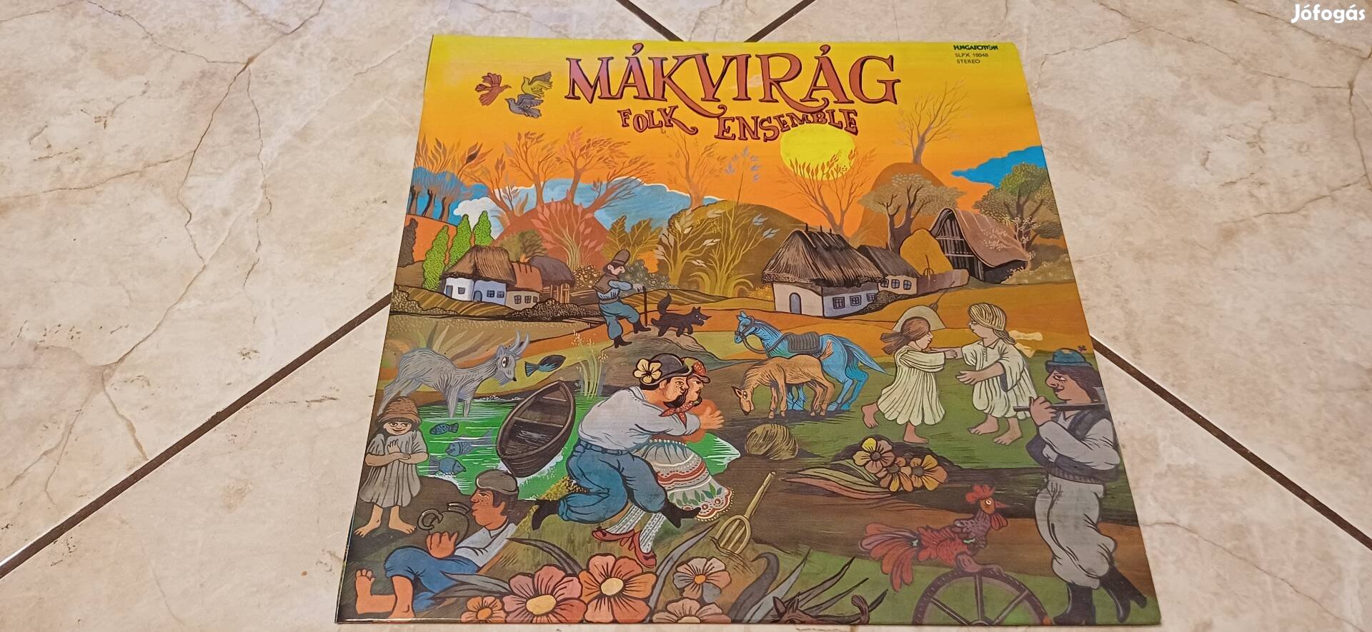 Mákvirág folk ensemble bakelit hanglemez
