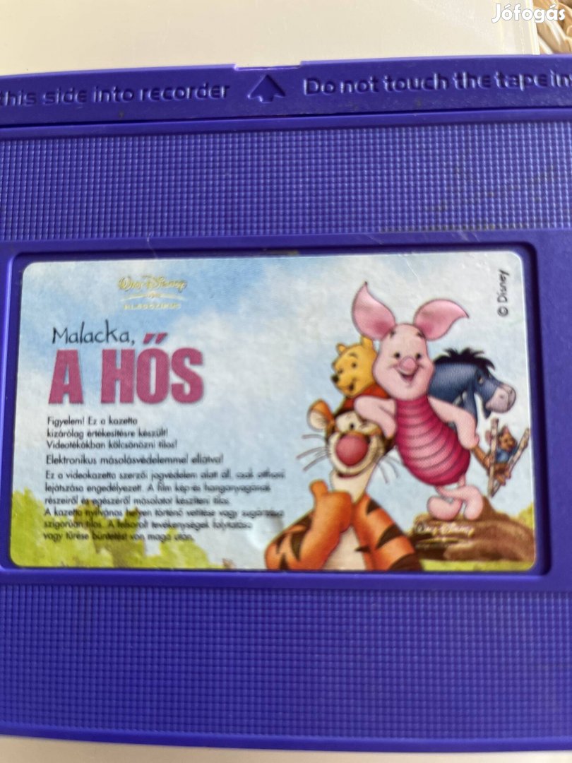 Malacka a hős vhs