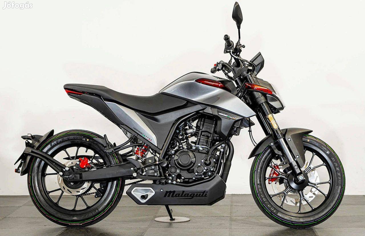 Malaguti Drakon 125 ABS szürke. EURO 5. L3e-A1