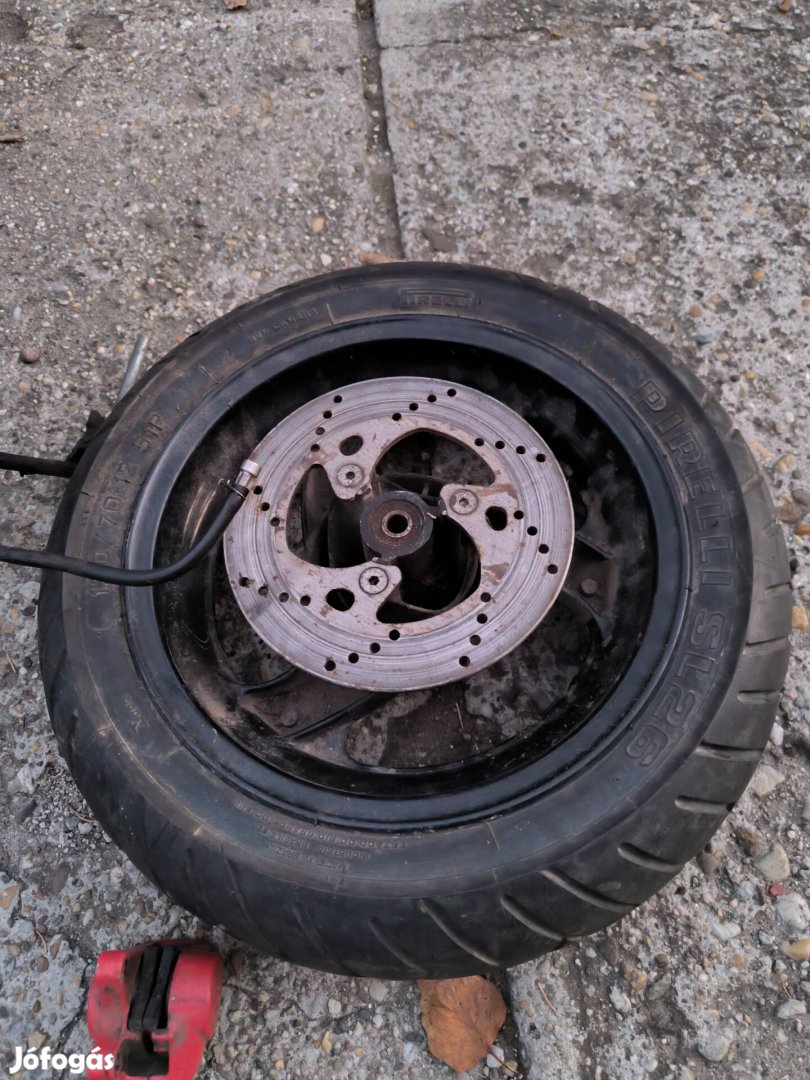 Malaguti F12 első kerék első fék