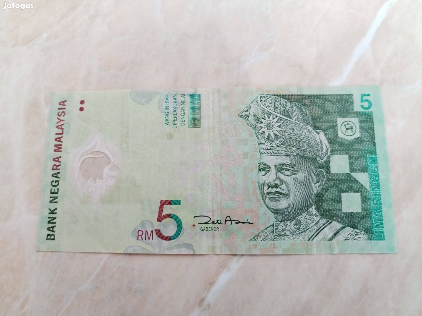 Malajziai 5 ringgit