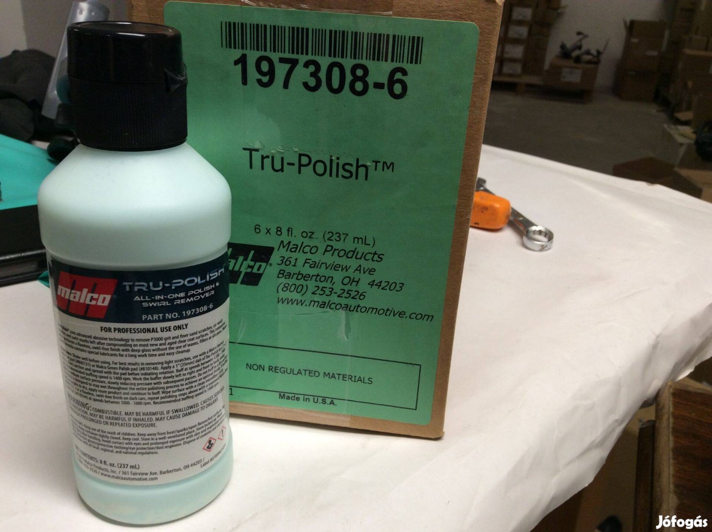 Malco Tru-Polish polír 237ml Made in U.S.A. fényesítő polír