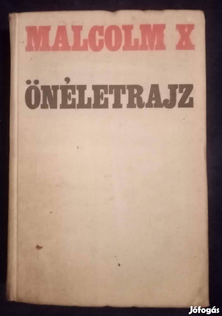 Malcom X. Önéletrajz (1969) c. könyv eladó 