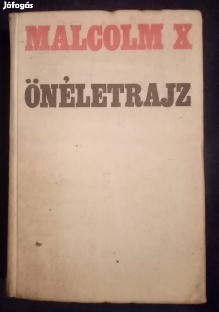 Malcom X - Önéletrajz (1969) c.    könyv 