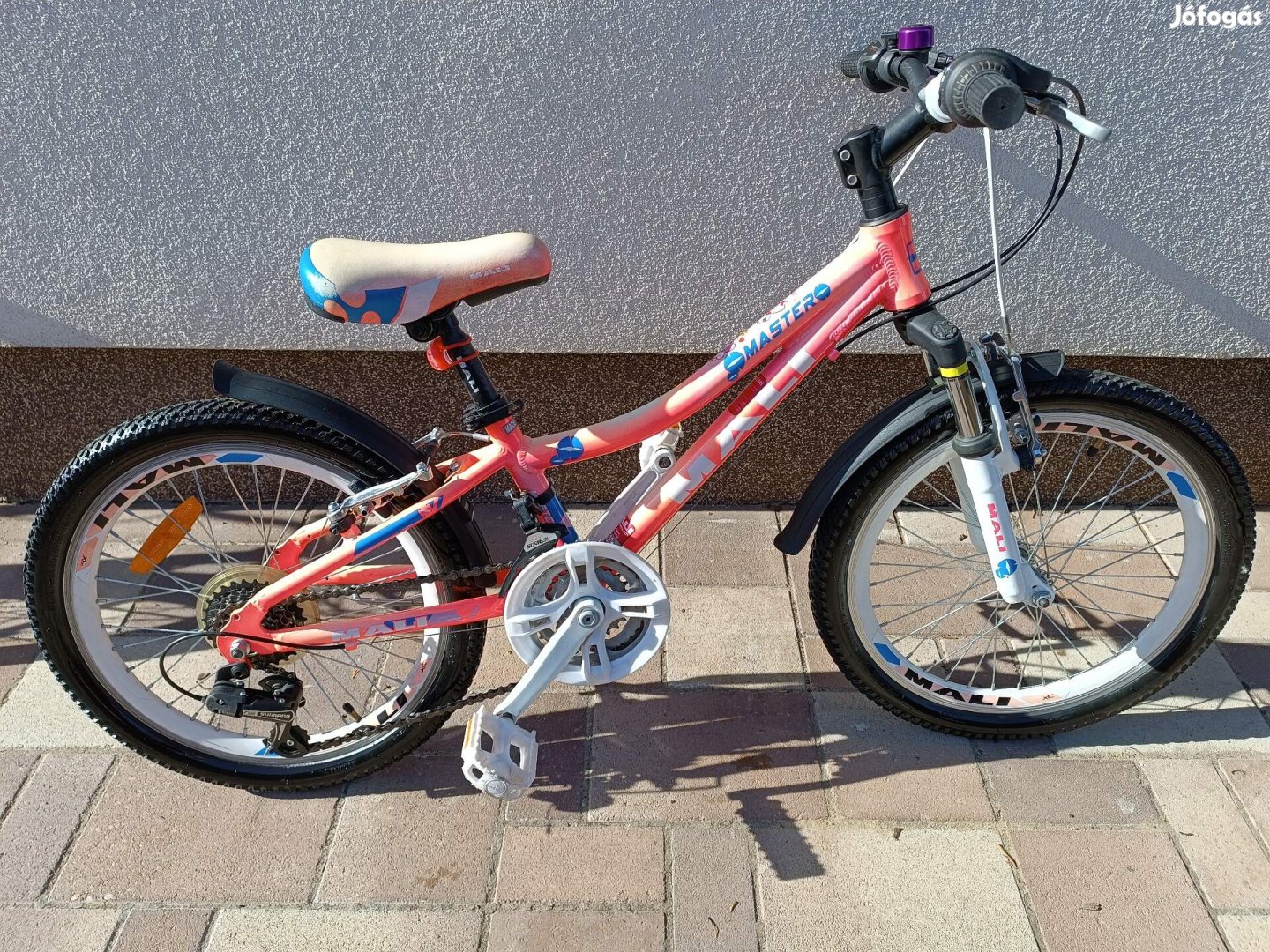 Mali 20" ALU gyerek kerékpár bicikli felszerelve