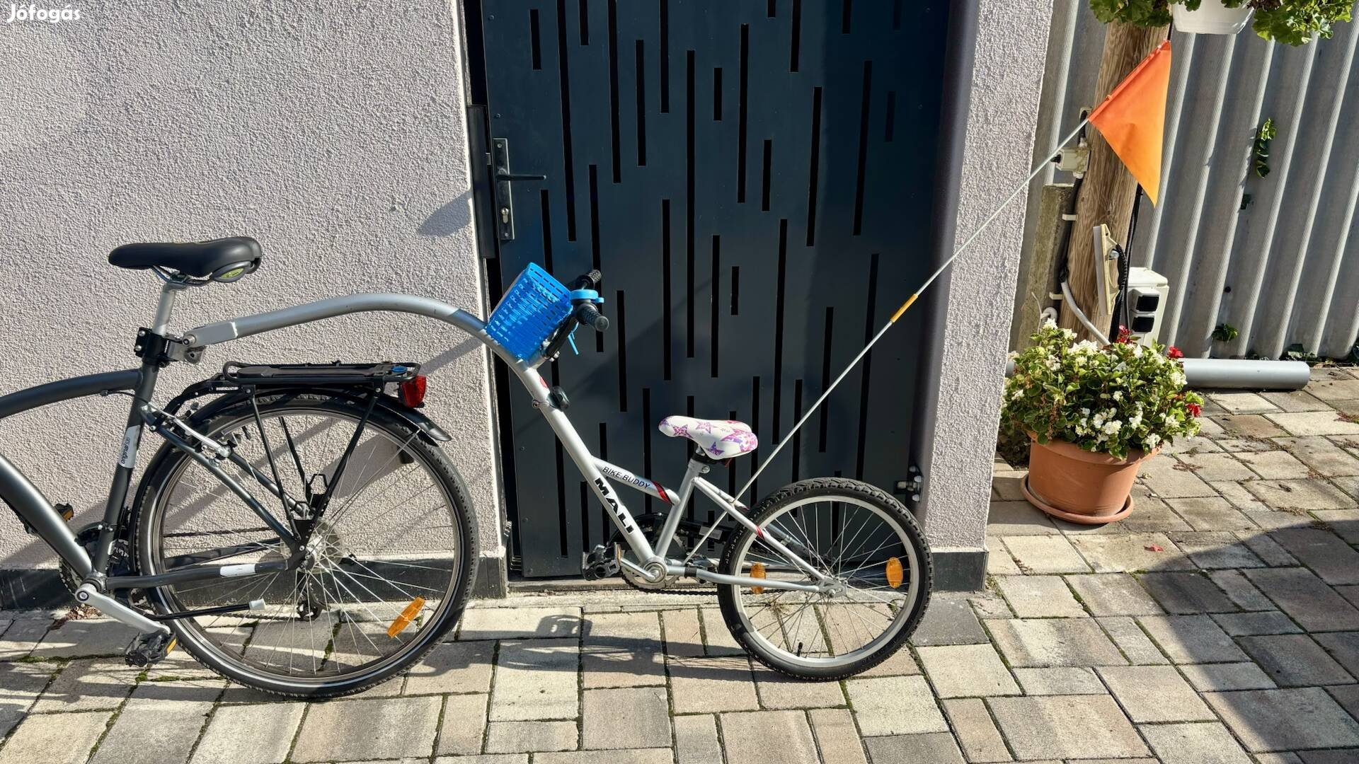 Mali Buddy tandem gyerekszállító utánfutó 20"