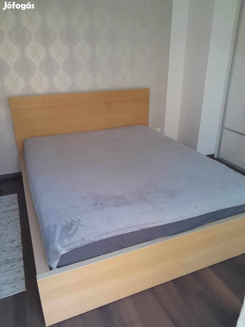 Malm/IKEA/ágykeret,matrac nélkül,160*200