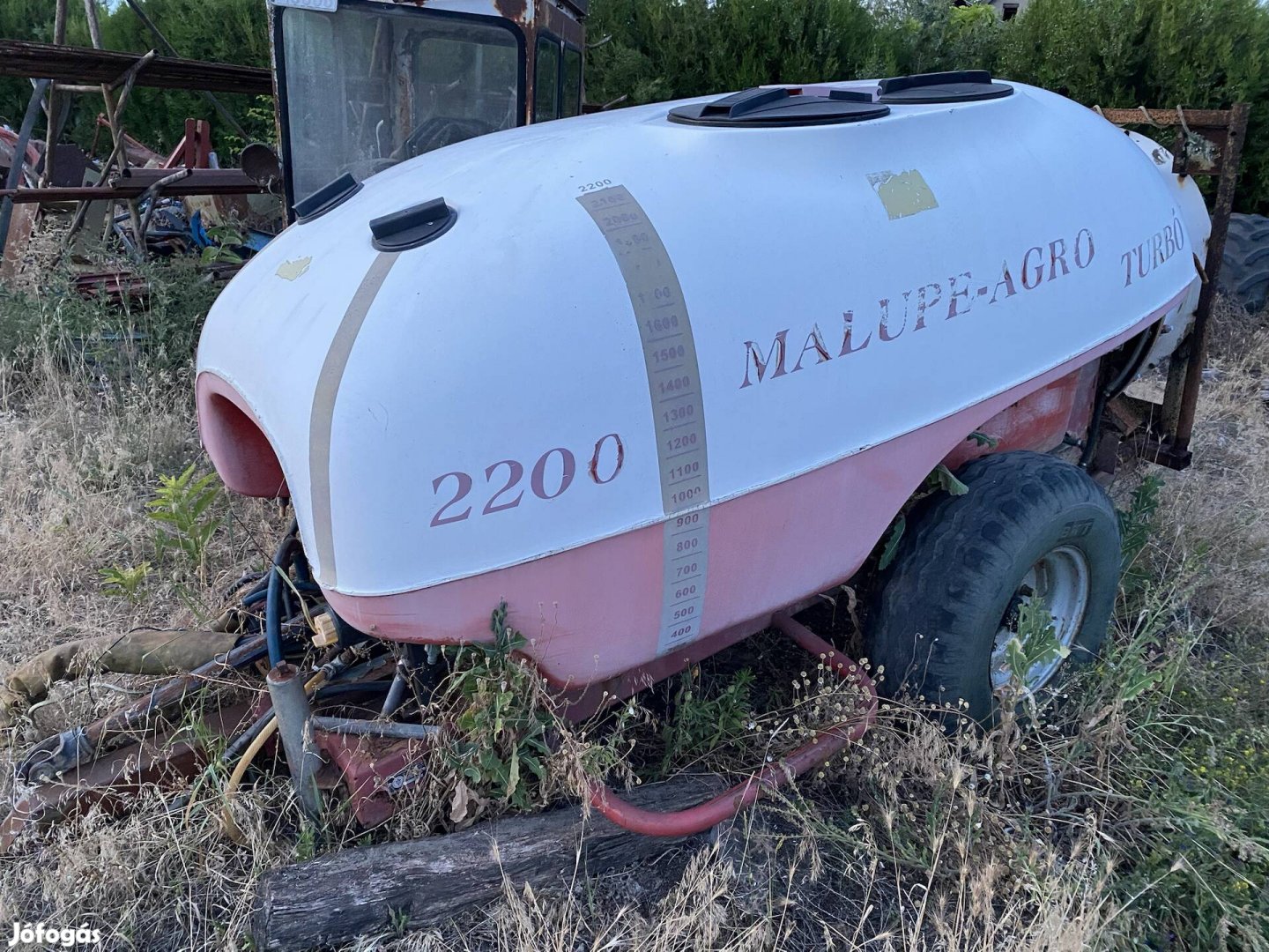 Malupe Agro 2200 axiál permetező gép eladó!