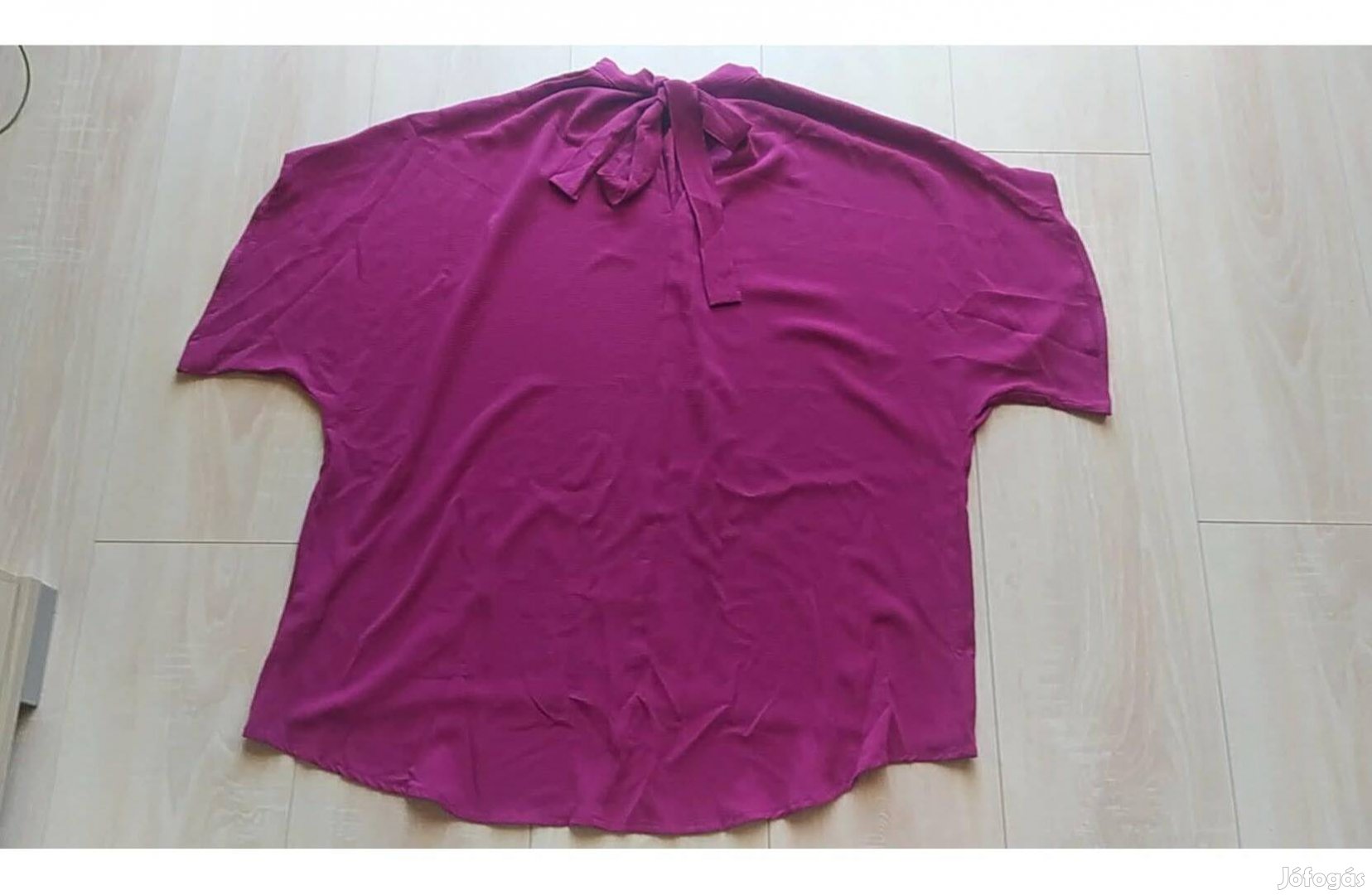 Mályva színű könnyű blúz