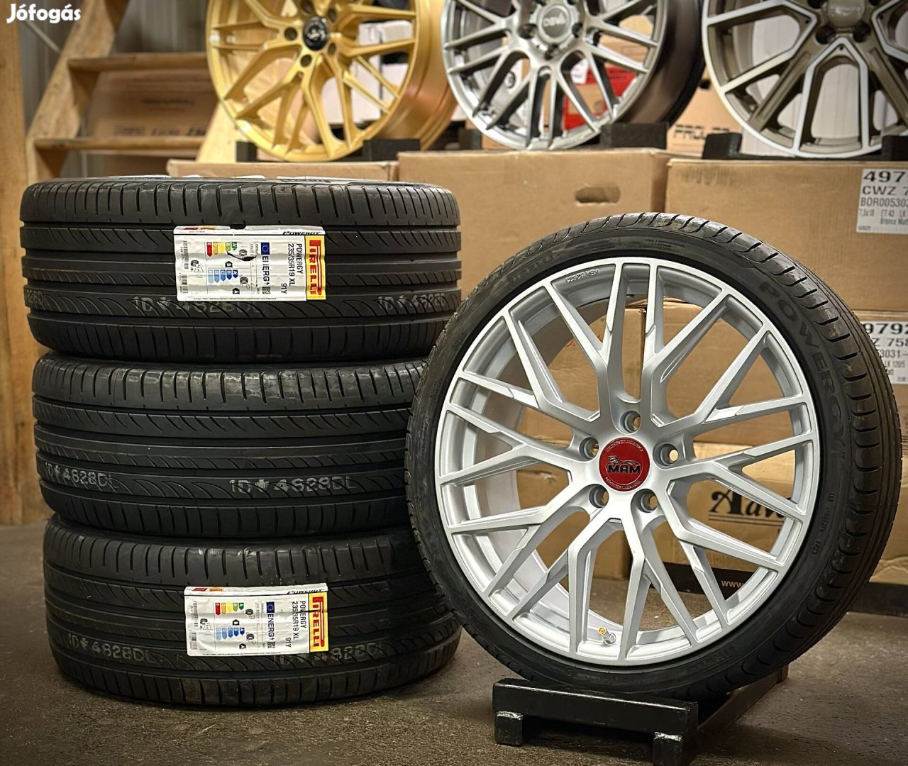 Mam rs4 19zoll Új alufelnik 235/35 R19 új nyári gumikkal